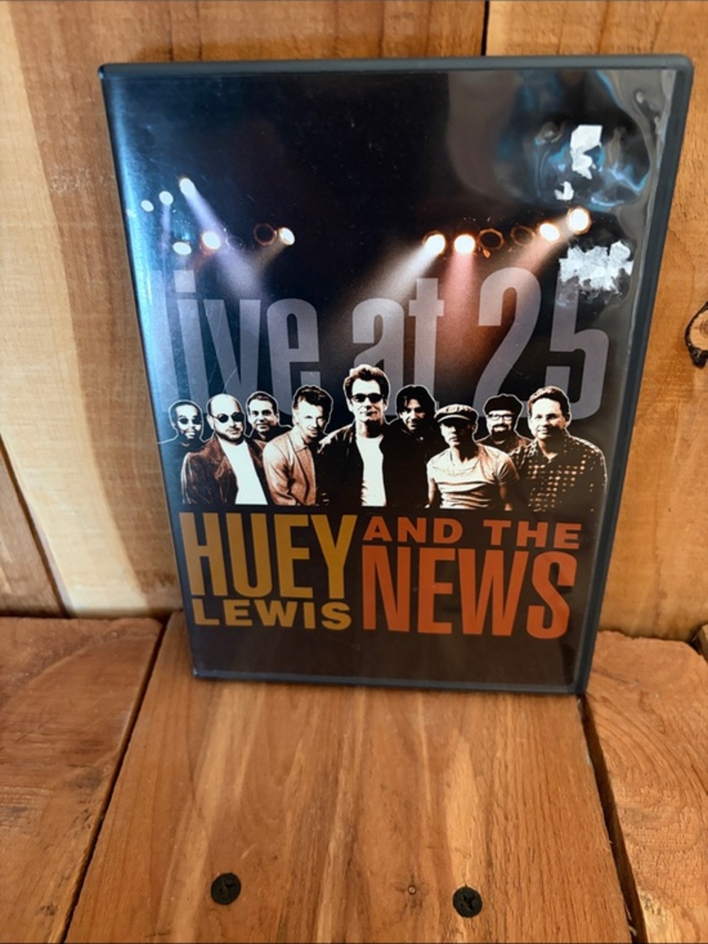 Huey Lewis and the News Live at 25 DVD Concert Film Rhino Video 2005 OOP